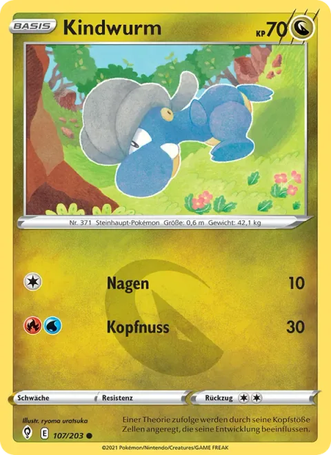 Bagon [Gnaw | Headbutt]