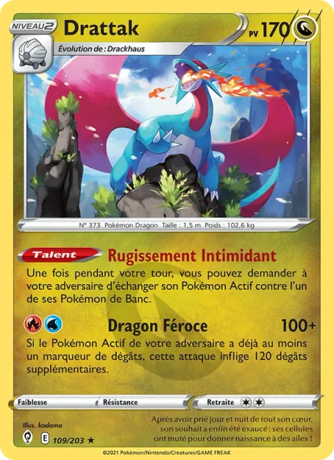Salamence [Intimidating Roar | Fierce Dragon]