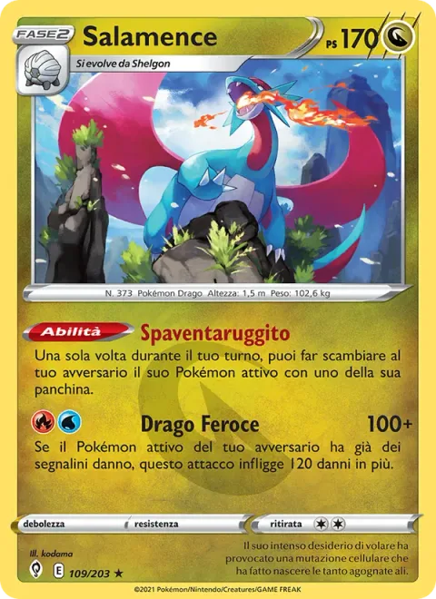 Salamence [Intimidating Roar | Fierce Dragon]