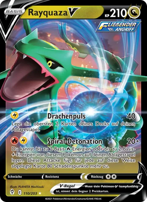 Rayquaza V [Dragon Pulse | Spiral Burst]