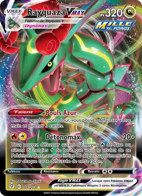 Rayquaza VMAX [Azure Pulse | Max Burst]