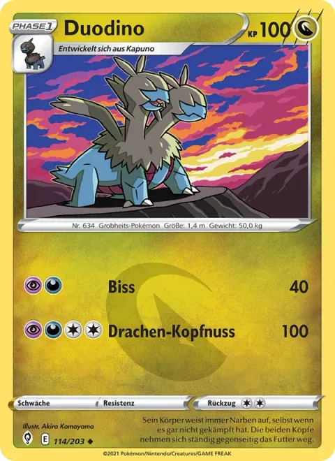 Zweilous [Bite | Dragon Headbutt]