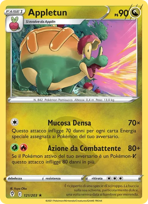 Appletun [Thick Mucus | Fighting Tackle]