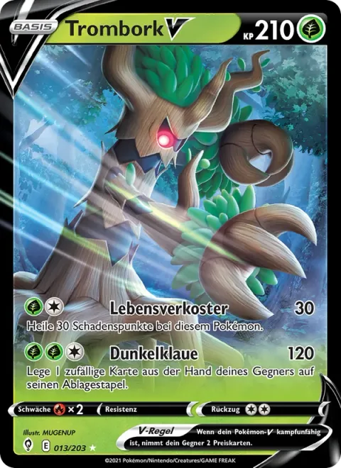 Trevenant V [Absorb Life | Shadow Claw]