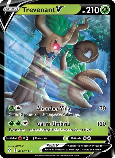 Trevenant V [Absorb Life | Shadow Claw]