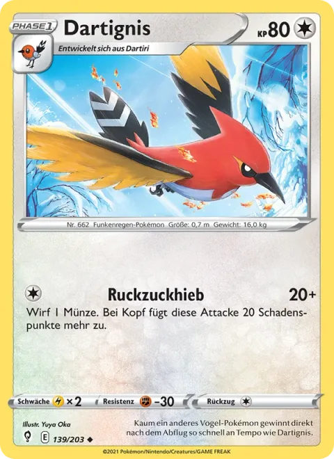 Fletchinder [Quick Attack]