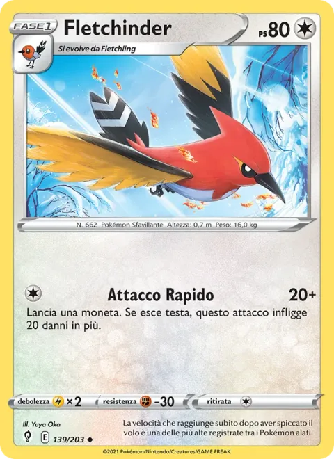 Fletchinder [Quick Attack]