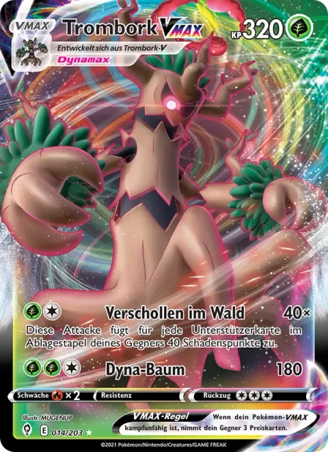Trevenant VMAX [Missing in the Forest | Max Tree]