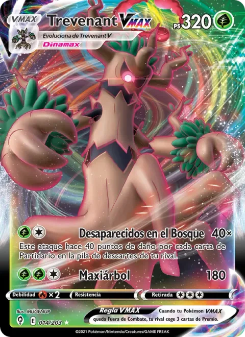 Trevenant VMAX [Missing in the Forest | Max Tree]