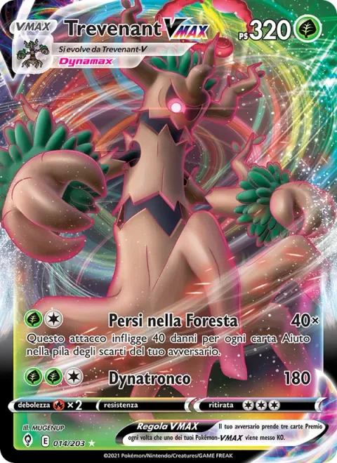 Trevenant VMAX [Missing in the Forest | Max Tree]