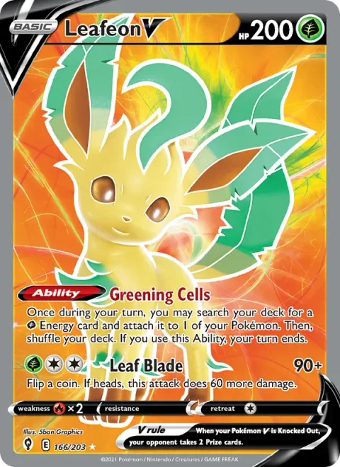 Leafeon V [Greening Cells | Leaf Blade]