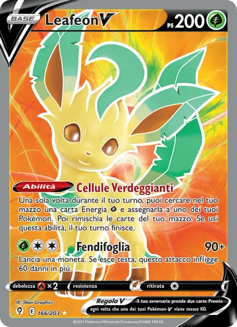 Leafeon V [Greening Cells | Leaf Blade]