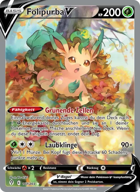 Leafeon V [Greening Cells | Leaf Blade]