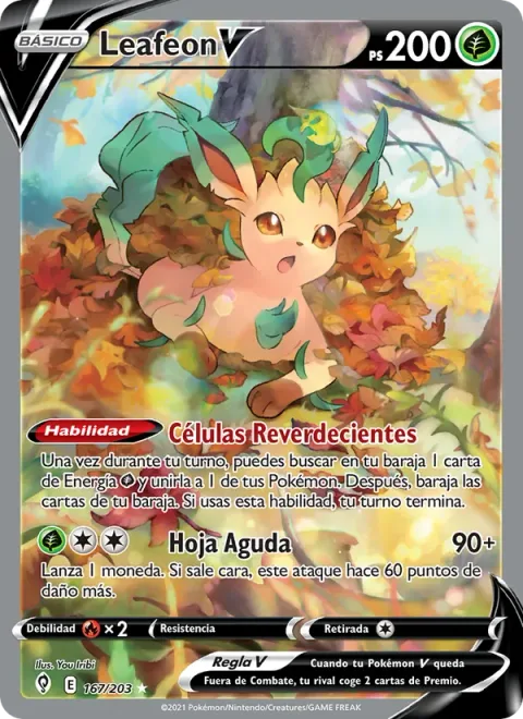 Leafeon V [Greening Cells | Leaf Blade]