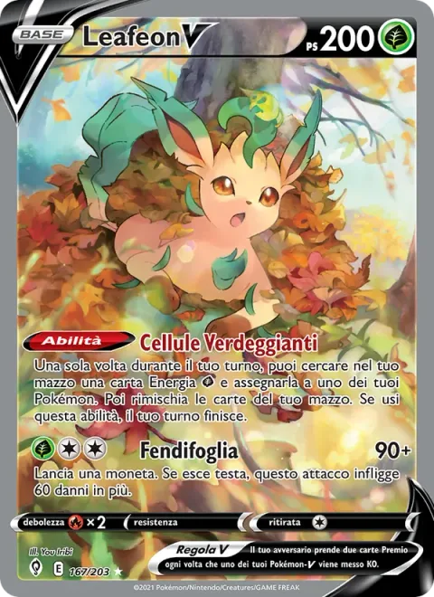 Leafeon V [Greening Cells | Leaf Blade]