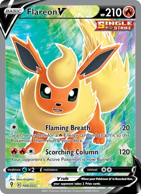 Flareon V [Flaming Breath | Scorching Column]