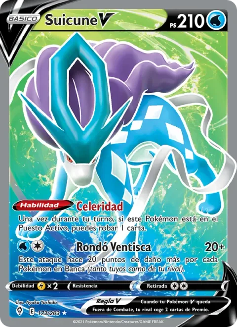 Suicune V [Fleet-Footed | Blizzard Rondo]