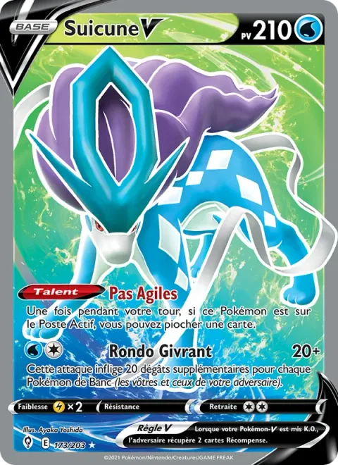 Suicune V [Fleet-Footed | Blizzard Rondo]