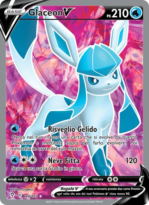 Glaceon V [Frozen Awakening | Heavy Snow]