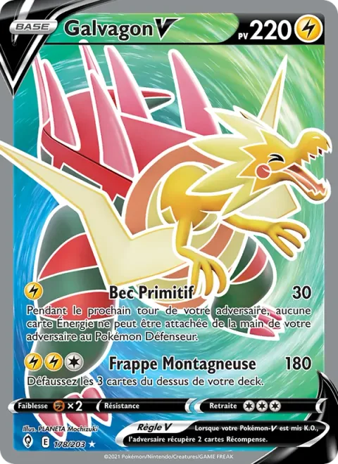 Dracozolt V [Primeval Beak | Mountain Swing]