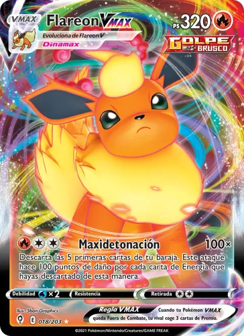Flareon VMAX [Max Detonate]