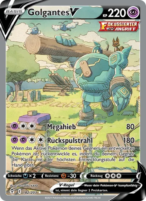 Golurk V [Mega Punch | Rewind Beam]