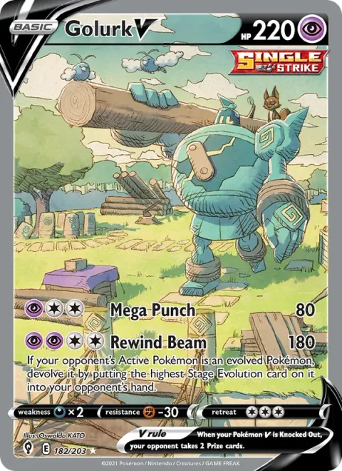 Golurk V [Mega Punch | Rewind Beam]