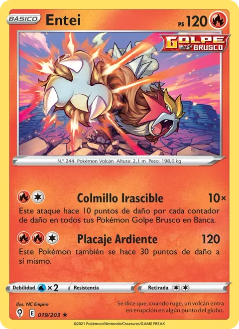 Entei [Angry Fang | Heat Tackle]
