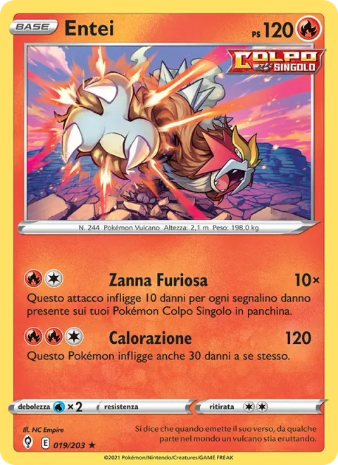 Entei [Angry Fang | Heat Tackle]