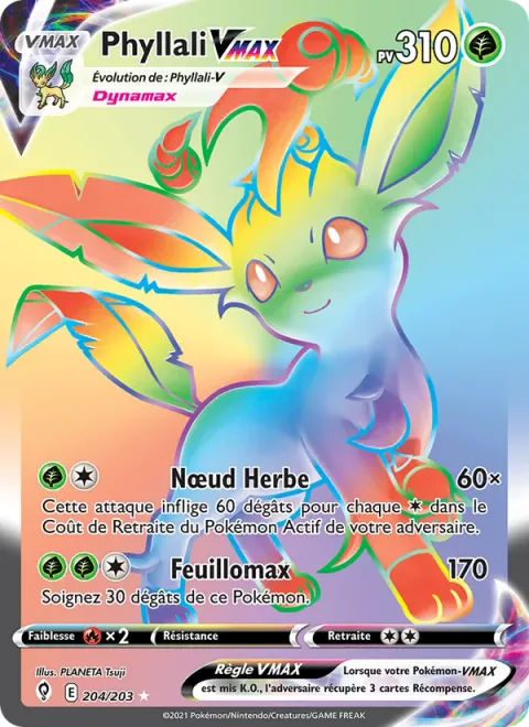 Leafeon VMAX [Grass Knot | Max Leaf]