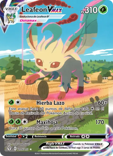 Leafeon VMAX [Grass Knot | Max Leaf]