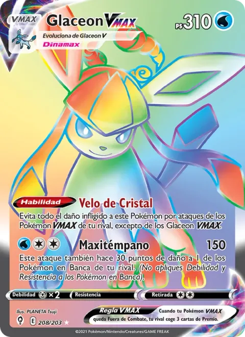 Glaceon VMAX [Crystal Veil | Max Icicle]