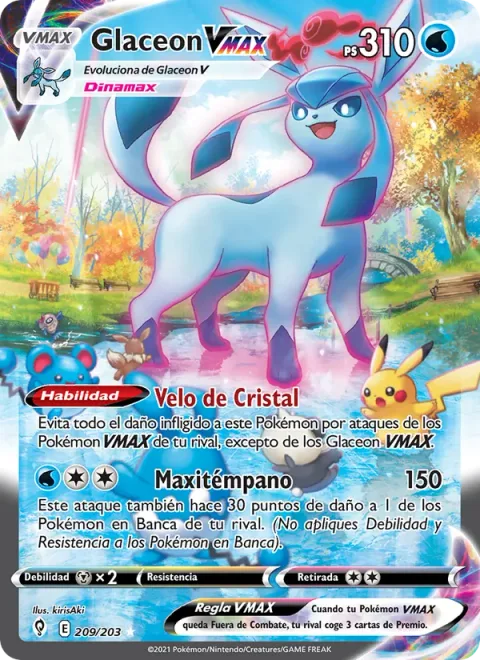 Glaceon VMAX [Crystal Veil | Max Icicle]