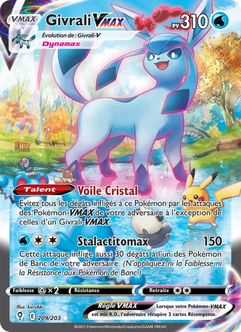 Glaceon VMAX [Crystal Veil | Max Icicle]