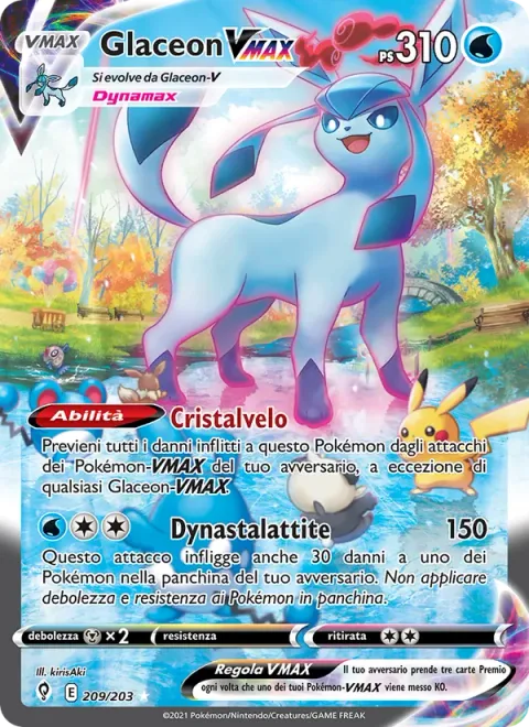 Glaceon VMAX [Crystal Veil | Max Icicle]