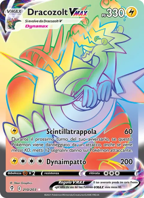 Dracozolt VMAX [Spark Trap | Max Impact]