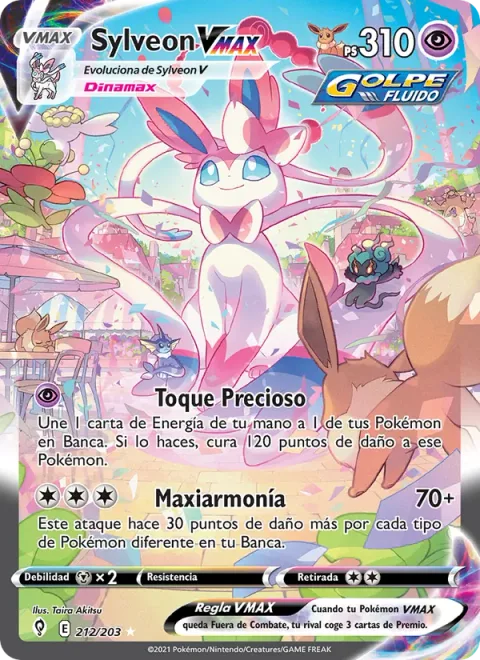 Sylveon VMAX [Precious Touch | Max Harmony]