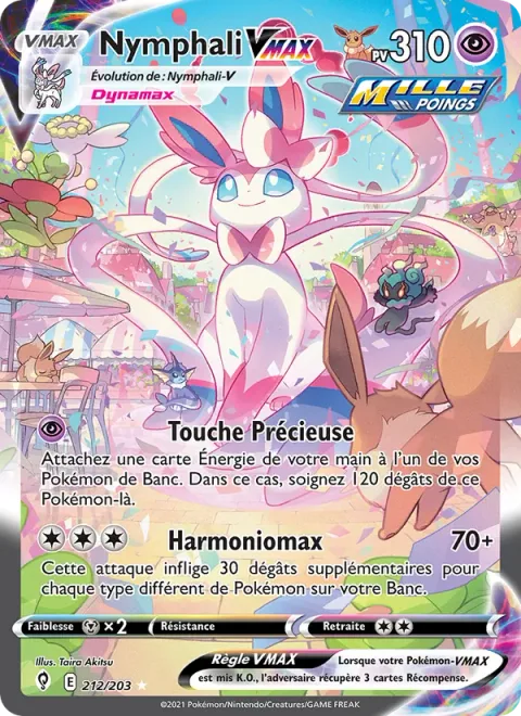 Sylveon VMAX [Precious Touch | Max Harmony]