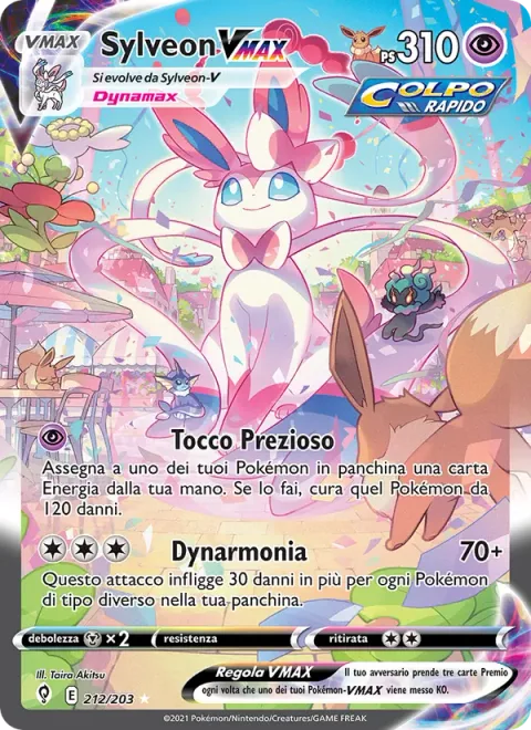 Sylveon VMAX [Precious Touch | Max Harmony]