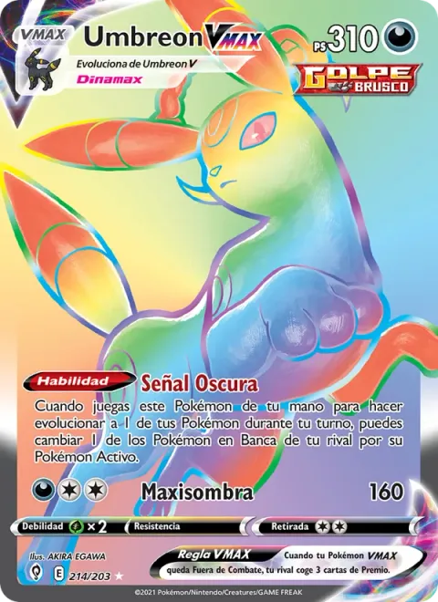 Umbreon VMAX [Dark Signal | Max Darkness]