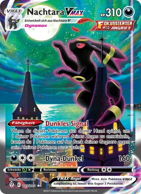 Umbreon VMAX [Dark Signal | Max Darkness]