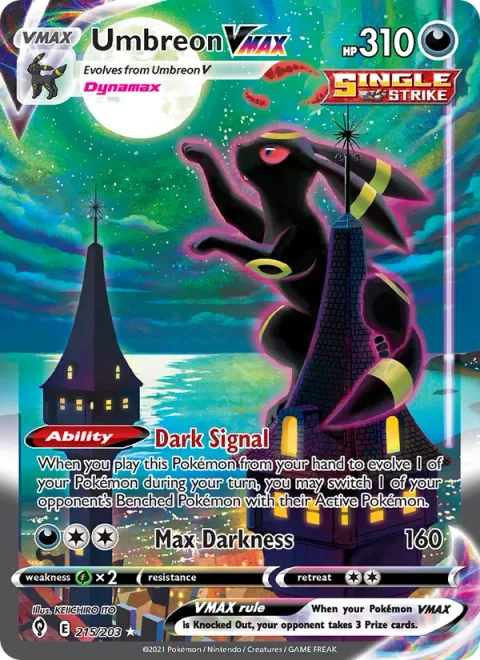 Umbreon VMAX [Dark Signal | Max Darkness]