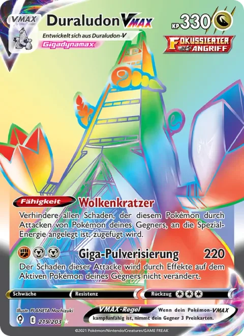 Duraludon VMAX [Skyscraper | G-Max Pulverization]