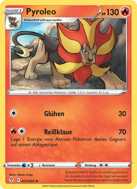 Pyroar [Combustion | Rip Claw]