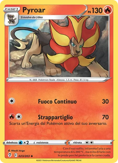Pyroar [Combustion | Rip Claw]