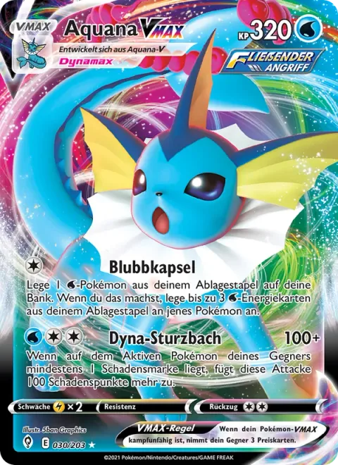 Vaporeon VMAX [Bubble Pod | Max Torrent]