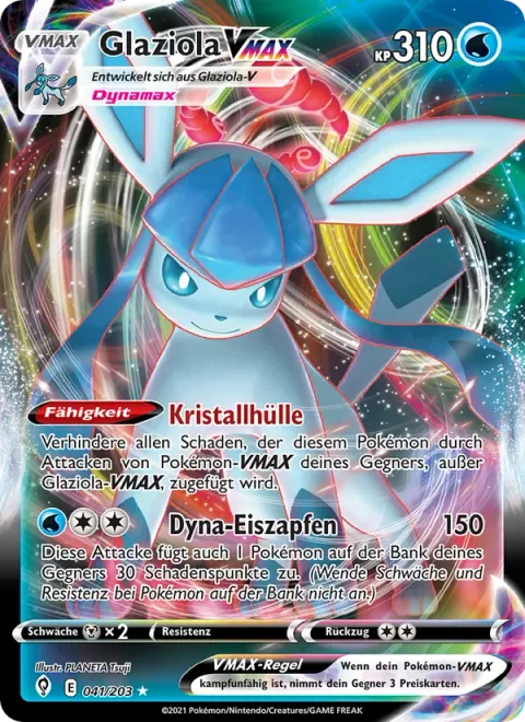 Glaceon VMAX [Crystal Veil | Max Icicle]
