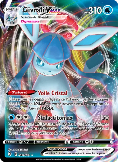 Glaceon VMAX [Crystal Veil | Max Icicle]