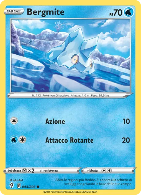 Bergmite [Tackle | Spinning Attack]