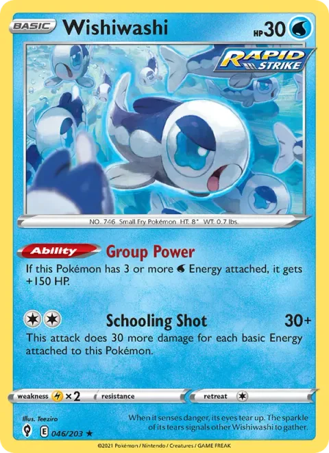 Wishiwashi [Group Power | Schooling Shot]
